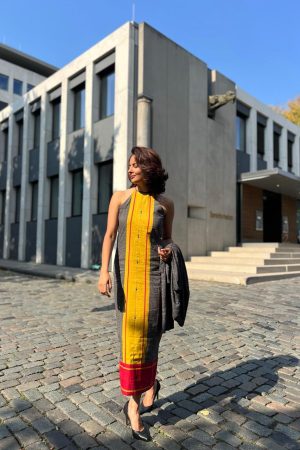 Halter Handloom Dress