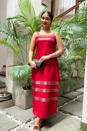 Tarangi Meher Strapped Long Dress